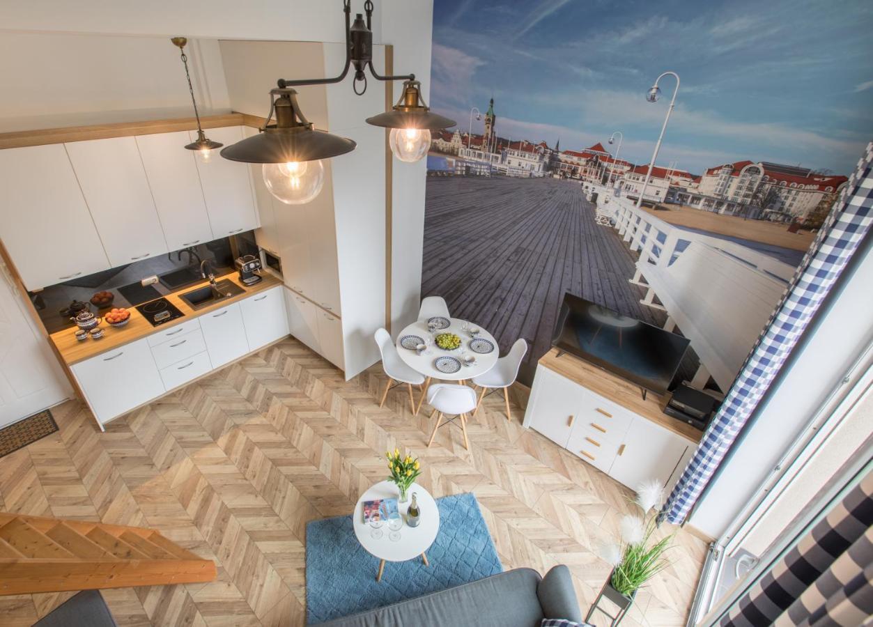 Apartament Chopina 5 M5 - Centrum Sopotu 3 Min Do Monciaka Екстер'єр фото